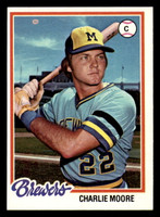 1978 Topps #51 Charlie Moore DP Near Mint  ID: 372273