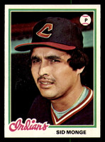 1978 Topps #101 Sid Monge Very Good 