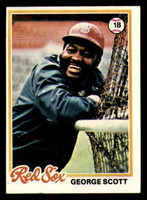 1978 Topps #125 George Scott Very Good 