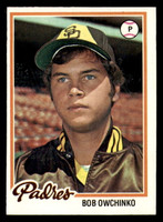 1978 Topps #164 Bob Owchinko Ex-Mint RC Rookie 