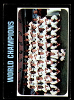 1971 Topps #1 World Champions Orioles Excellent+  ID: 372454