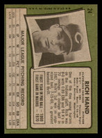 1971 Topps #24 Rich Hand Ex-Mint RC Rookie 