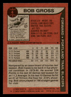 1979-80 Topps #4 Bob Gross Near Mint  ID: 373431