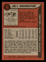 1979-80 Topps #69 Joe Meriweather Ex-Mint  ID: 373562