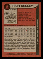 1979-80 Topps #86 Rich Kelley Near Mint  ID: 373598