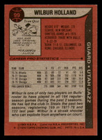 1979-80 Topps #99 Wilbur Holland Near Mint 