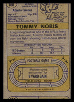 1974 Topps #160 Tommy Nobis Miscut Falcons ID:373830