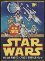 1977 Topps Star Wars 2nd Series Empty Display Box  #*