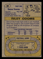1974 Topps #89 Riley Odoms Ex-Mint RC Rookie 