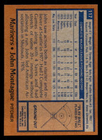 1978 Topps #117 John Montague NM-Mint 