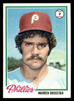 1978 Topps #297 Warren Brusstar DP Near Mint RC Rookie 