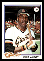 1978 Topps #34 Willie McCovey Excellent+  ID: 375382