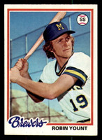 1978 Topps #173 Robin Yount UER Excellent  ID: 375394