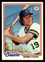 1978 Topps #173 Robin Yount UER Excellent+  ID: 375443