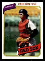 1980 Topps #40 Carlton Fisk Excellent+  ID: 375538