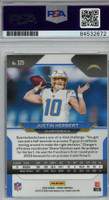 2020 Panini Prizm Justin Herbert Signed Auto PSA/DNA L.A. Chargers Mint 9