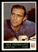 1965 Philadelphia #66 Nick Pietrosante Very Good  ID: 375936