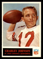 1965 Philadelphia #163 Charley Johnson Ex-Mint  ID: 376022