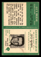 1966 Philadelphia #9 Guy Reese Very Good  ID: 376057