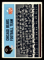1966 Philadelphia #27 Bears Team Very Good  ID: 376066