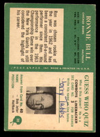 1966 Philadelphia #30 Ron Bull Very Good  ID: 376078
