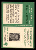 1966 Philadelphia #37 Mike Pyle Very Good  ID: 376087