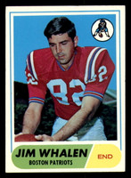 1968 Topps #20 Jim Whalen Excellent  ID: 376176