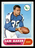 1968 Topps #32 Sam Baker Very Good  ID: 376194