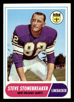 1968 Topps #108 Steve Stonebreaker Excellent+ RC Rookie  ID: 376316