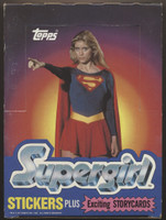 1984 Topps Supergirl Empty Display Box  #*sku35269