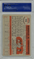 1956 Topps #70 Don Stonesifer PSA 5 EX SP 