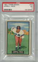 1951 Topps #16 Jerrell Price PSA 5 EX 