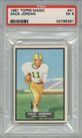 1951 Topps #41 Zack Jordan PSA 5 EX 