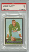 1951 Topps #56 Gale Galloway PSA 5 EX 