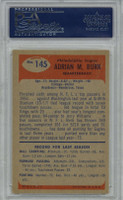 1955 Bowman #145 Adrian Burk PSA 5 EX  ID: 377222