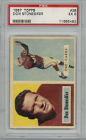 1957 Topps #38 Don Stonesifer PSA 5 EX  ID: 377356