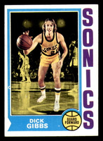 1974-75 Topps #106 Dick Gibbs Ex-Mint  ID: 377796