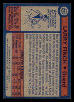 1974-75 Topps #215 Larry Finch Excellent+ RC Rookie  ID: 377802