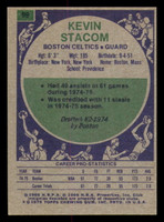 1975-76 Topps #99 Kevin Stacom Excellent+ RC Rookie 