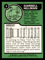 1977-78 Topps #5 Darnell Hillman Near Mint+  ID: 377880