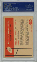 1960 Fleer #52 Buddy Mayfield PSA 7 Near Mint  ID: 377988