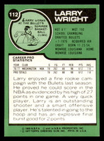 1977-78 Topps #112 Larry Wright Ex-Mint  ID: 378437