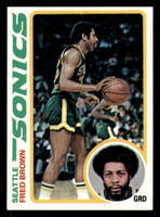 1978-79 Topps #59 Fred Brown Near Mint  ID: 378519