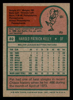 1975 Topps #82 Pat Kelly Near Mint+ 