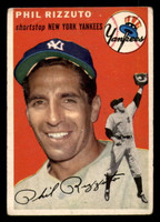 1954 Topps #17 Phil Rizzuto Very Good  ID: 379929