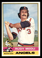 1976 Topps #254 Rudy Meoli Near Mint+  ID: 380597