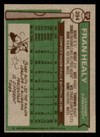 1976 Topps #394 Fran Healy Near Mint+  ID: 380735