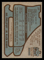 1979-80 Topps #27 Harold Phillipoff Near Mint+ RC Rookie  ID: 381018