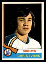 1974-75 O-Pee-Chee #59 Chris Evans Ex-Mint 