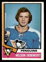 1974-75 O-Pee-Chee #293 Nelson DeBenedet Very Good RC Rookie 